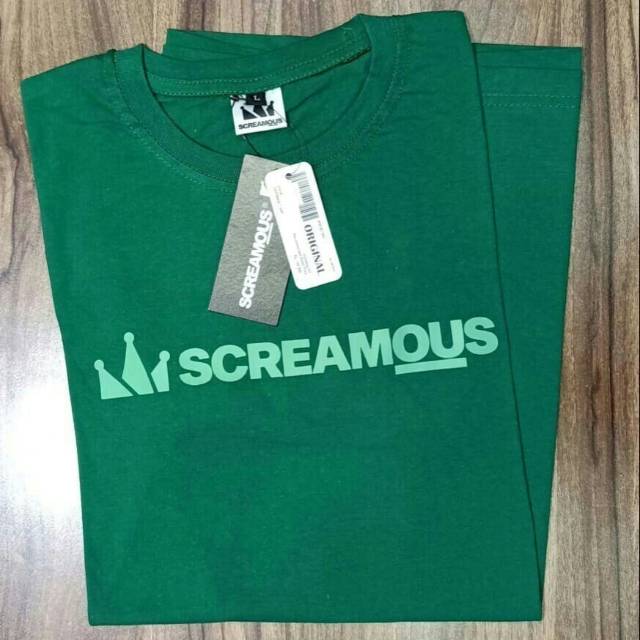 KAOS SCREAMOUS ORIGINAL MURAH BAJU PROBLEM PAKAIAN PRIA TERLARIS