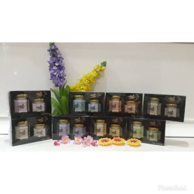 LILIN WANGI 2PCS/SOUVENIR LILIN HIAS