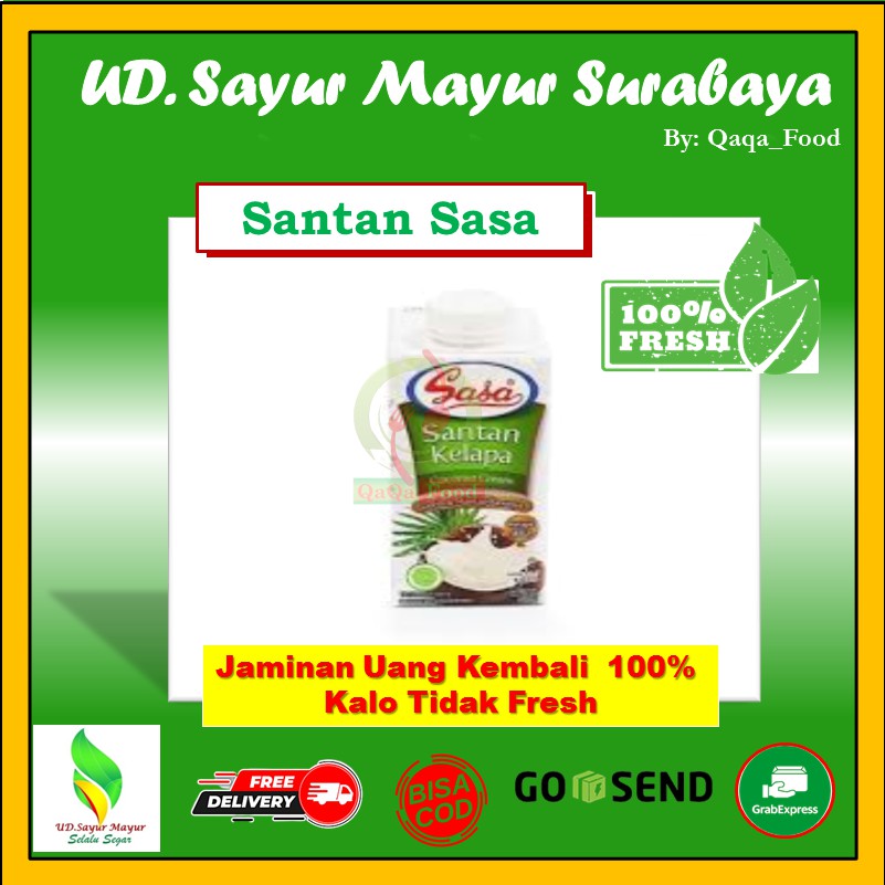 

SANTAN KELAPA SASA kemasan 200ml - UD194