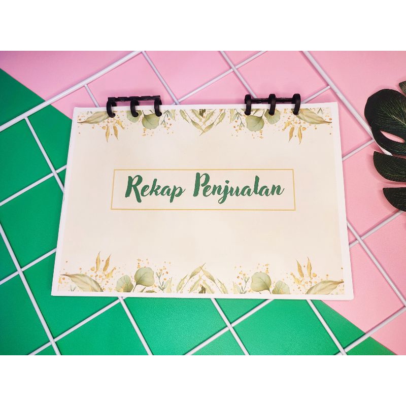 

Buku Rekap Penjualan Toko Online Shop Agenda Catatan Harian Keuangan Budgeting Financial Planner Buku Kas Olshop