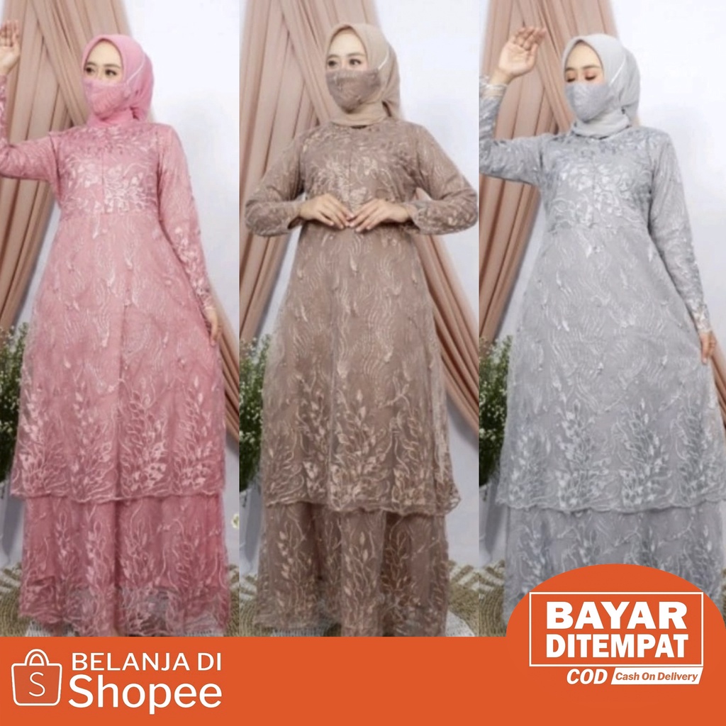 [NEW] MAXI DRESS GAMIS TERBARU / GAMIS PESTA MEWAH ELEGAN / GAMIS BRUKAT / BAJU GAMIS / GAMIS FASHION MODERN TERBARU / BAJU PESTA WANITA MUSLIM / PAKAIAN WANITA / BAJU WANITA / GAMIS BUSUI / GAMIS MUSLIMAH / KEBAYA / #LVMXANDINI