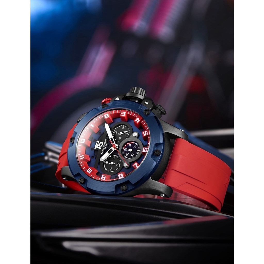 Jam tangan  T5 H 3913 / H3913 original chronograph FREE BOX KALENG