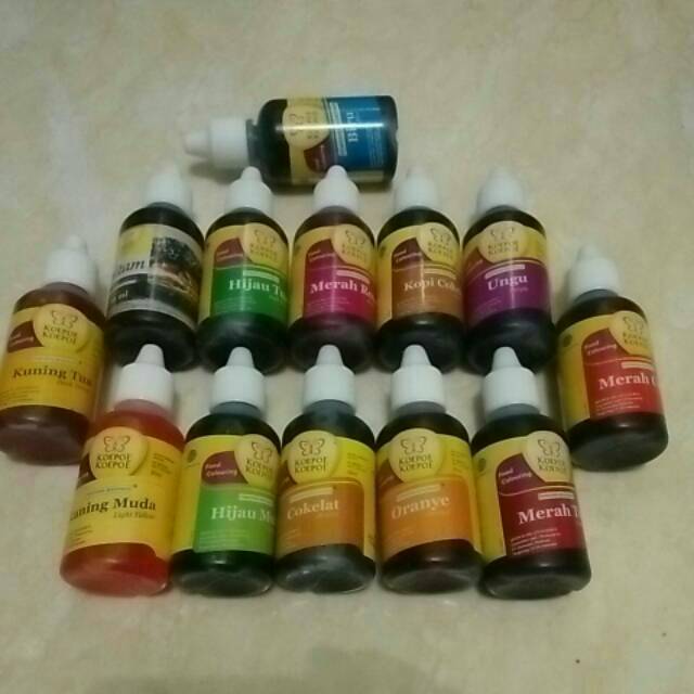  Pewarna Makanan 30ml Koepoe Koepoe Shopee Indonesia