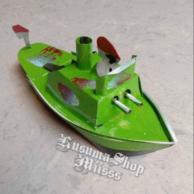 MAINAN TRADISIONAL KAPAL OTOK OTOK / MAINAN JADUL