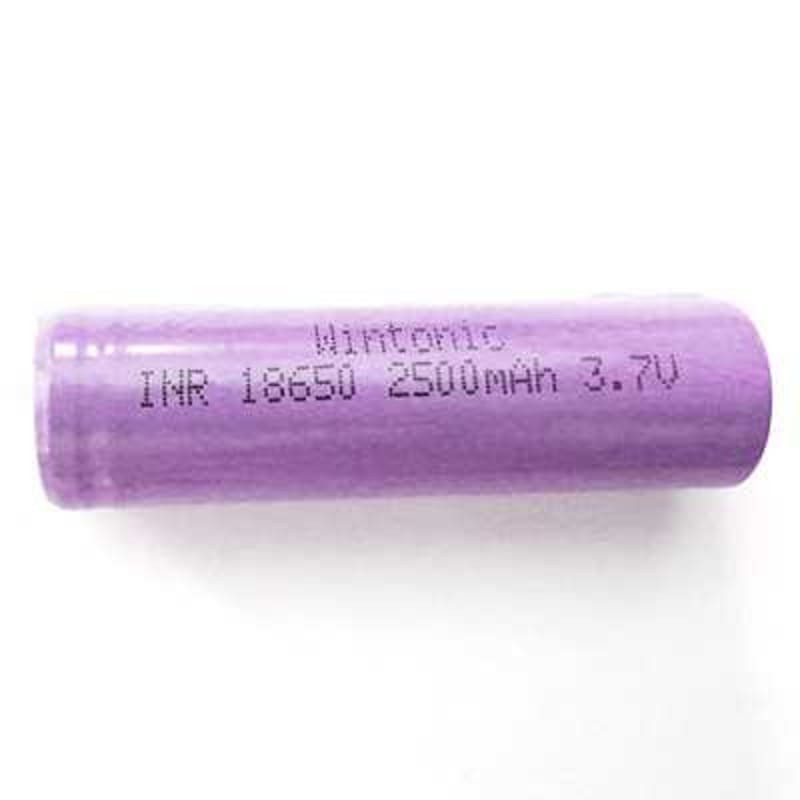 WINTONIC Baterai 18650 INR 3.7V 2500mAh Flat Top