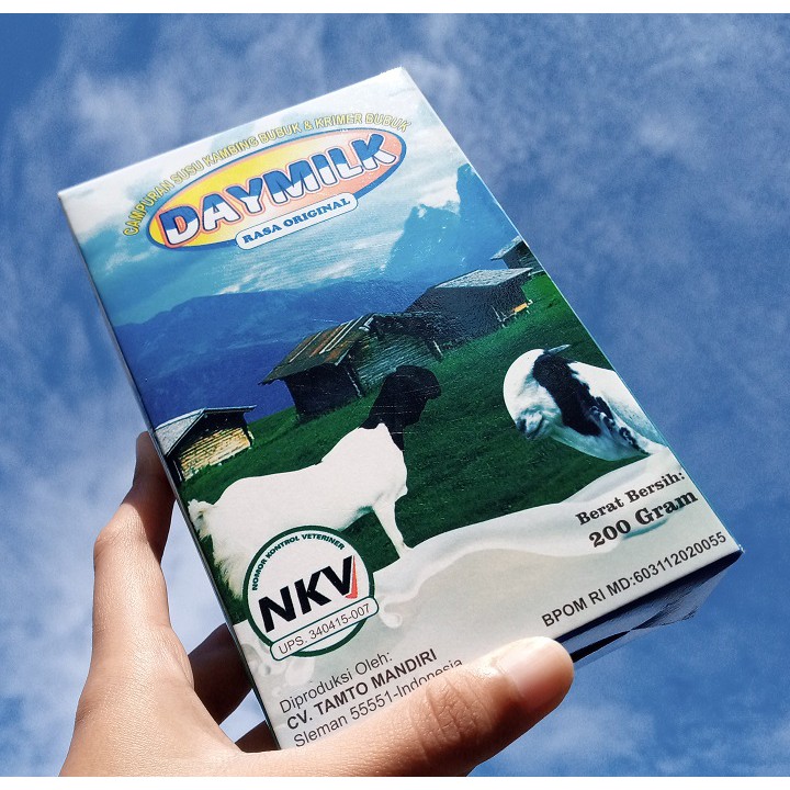

Susu Kambing Etawa Bubuk DAYMILK 200gr Rasa Original