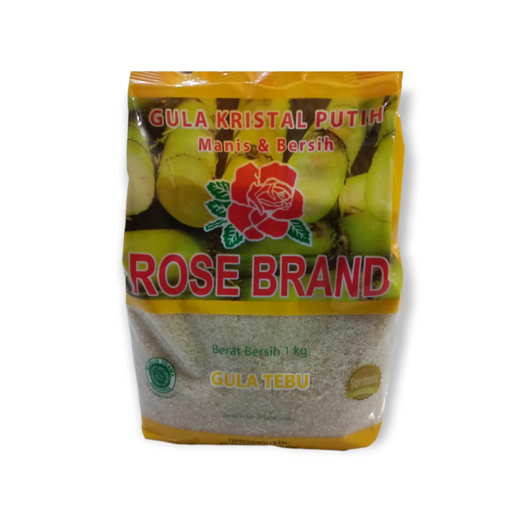 

Gula kristal putih/ gula/rose brand/gula psiar/1kg