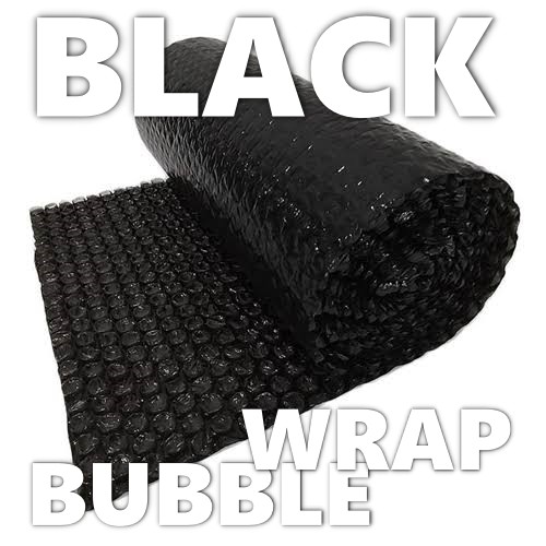 

BLACK Bubble Wrap | Tambahan Packing Biar Lebih Terlindungi | 1m x 30cm