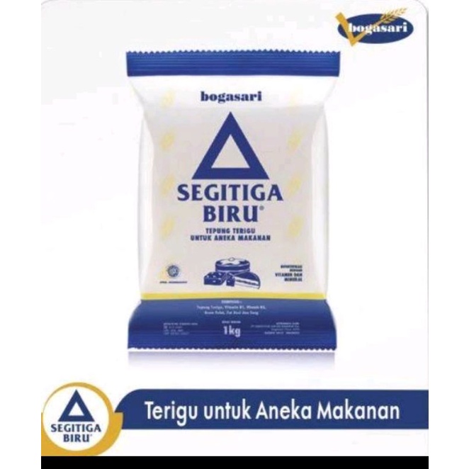 

Tepung terigu Segitiga biru 1kg