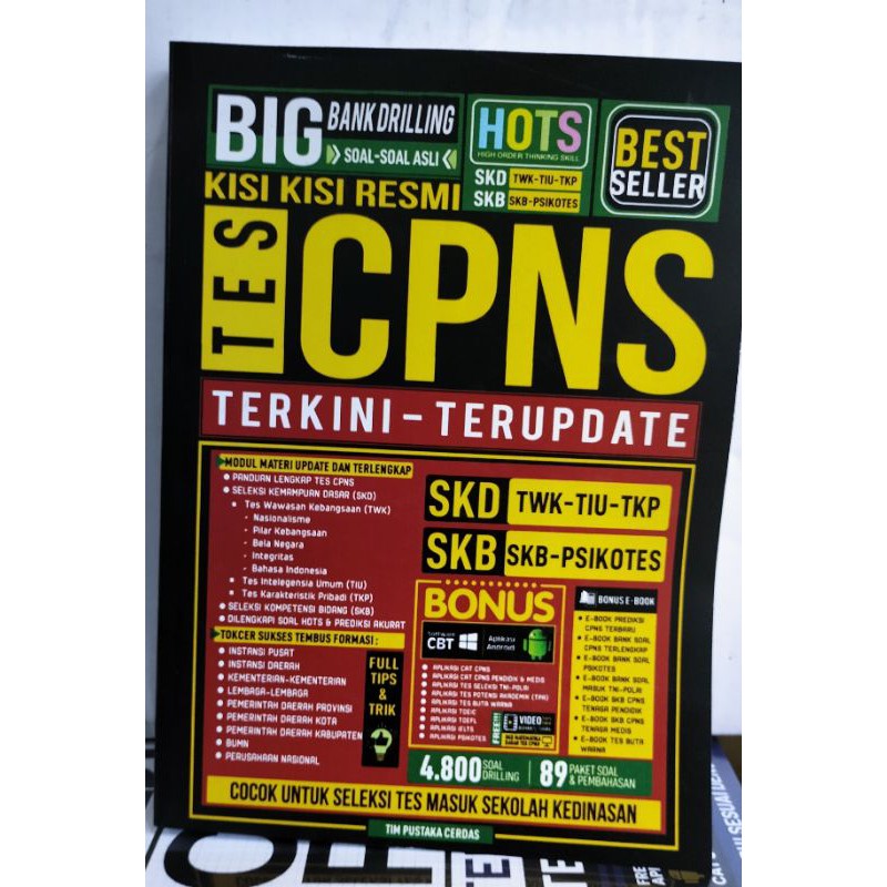 Download Buku Big Bank Drilling Kisi Kisi Tes Cpns Cpns