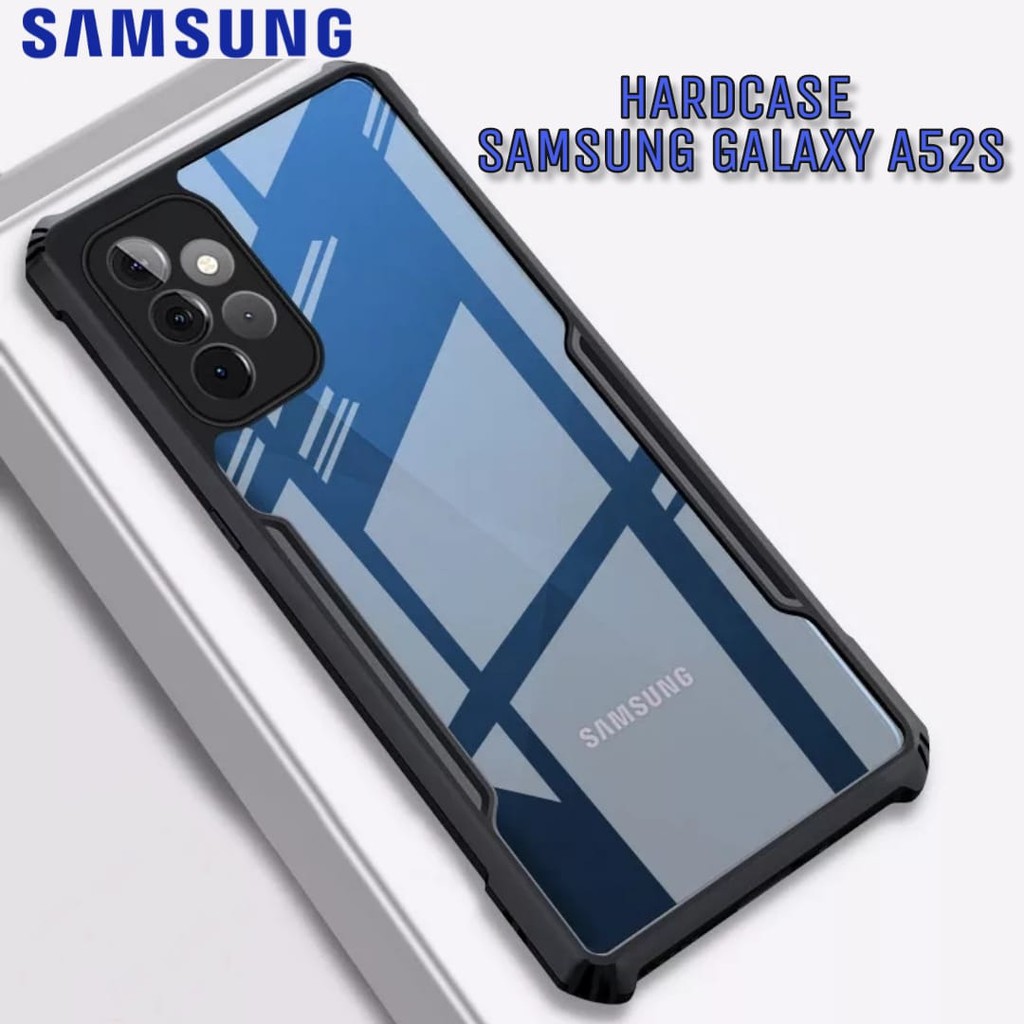 Case Samsung Galaxy A52S Hardcase Premium Fusion Shockproof Cover Transparant