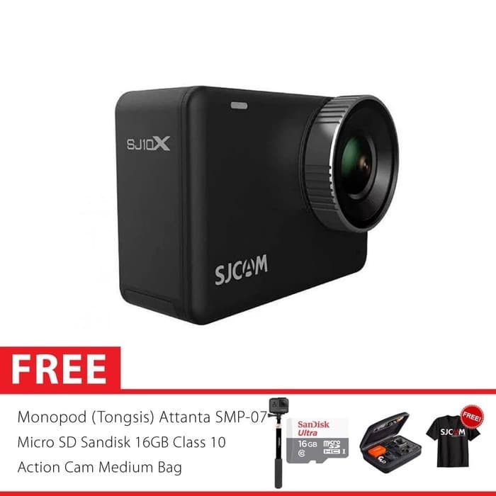 SJCAM SJ10x Supersmooth GYRO EIS Action Kamera SUPER 16GB