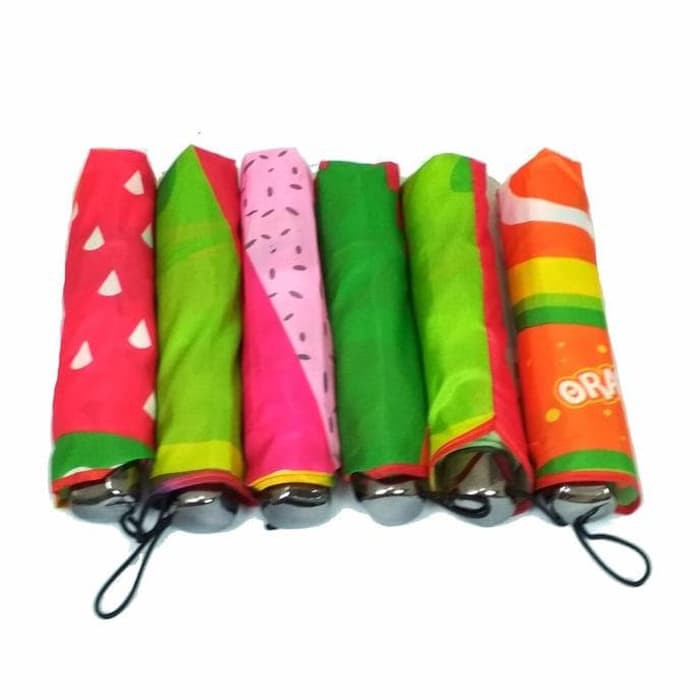 Diskon Payung Motif Buah / Payung Lipat Motif Buah / Payung Buah Motif 3d / Payung Lipat Karakter Buah YoQ6Dphkbm6lN