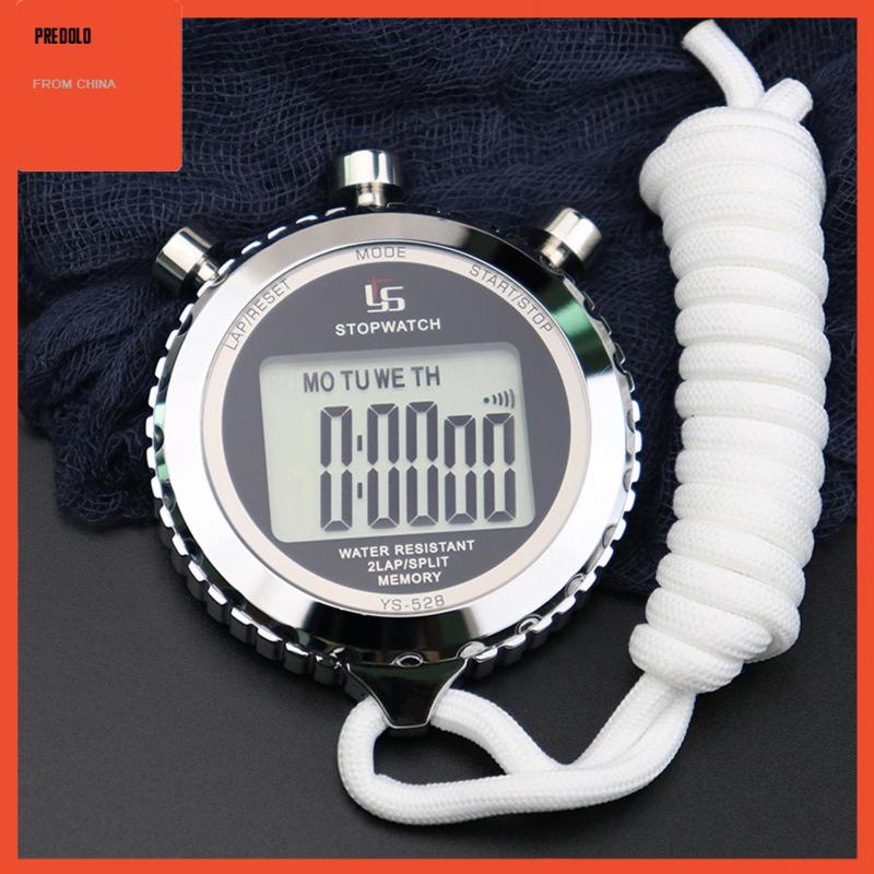 Metal Stopwatch Memory 0.01 Seconds Timer for Track Field Football Outdoor