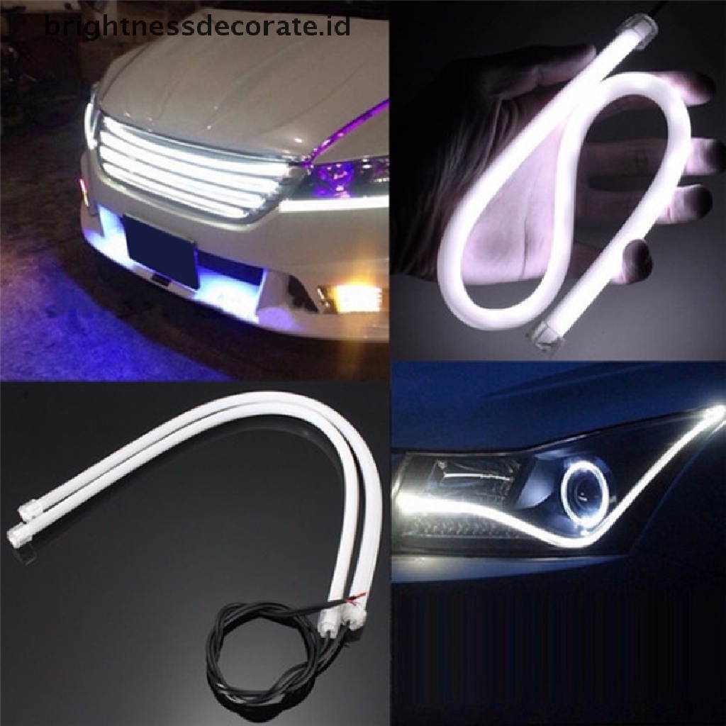 Lampu Strip Led Flexible 30cm Untuk Drl / Drl