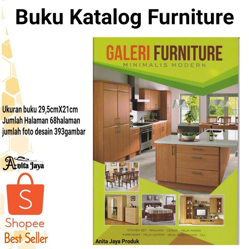 Jual Buku Katalog Furniture Kitchet Set Ranjang Lemari Meja Makan ...