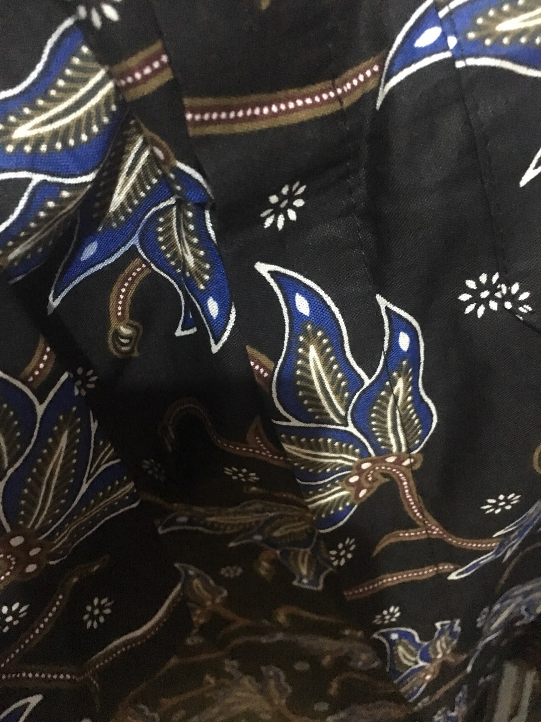 Benang Raja Kemeja Batik Pria Hem Lengan Pendek Ukuran M L Xl