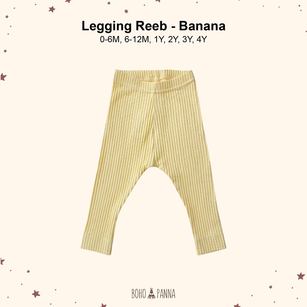 Bohopanna Legging Reeb Banana