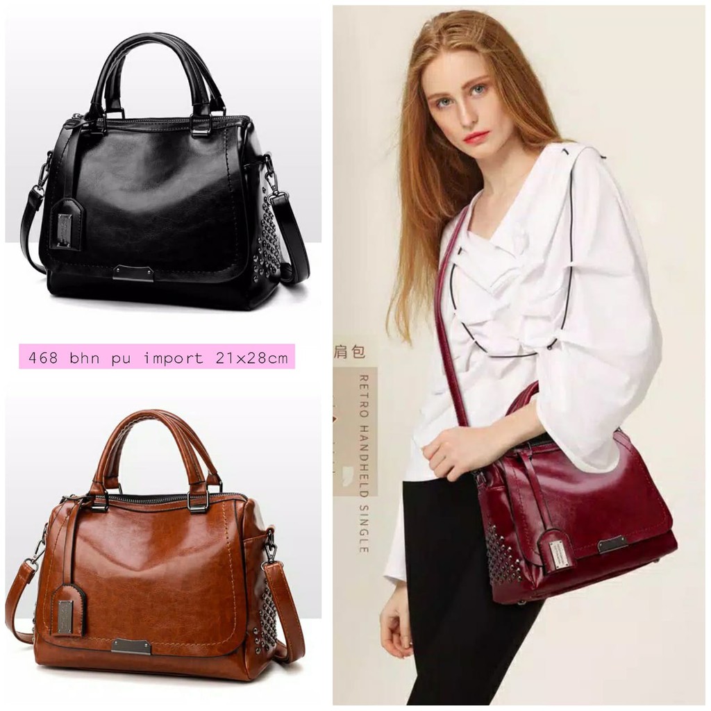 468 tas wanita import/tas murah/tas fashion import/tas selempang