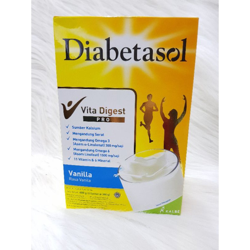 DIABETASOL 570 GR RASA VANILA DAN COKLAT