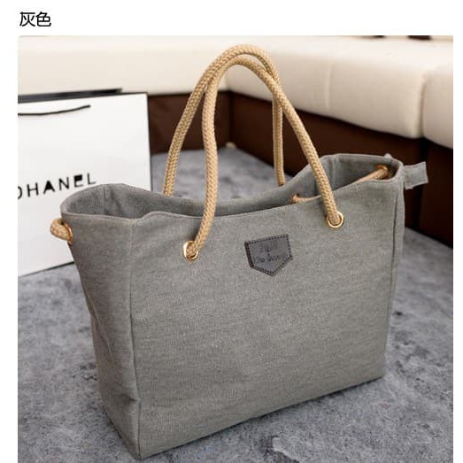LMX tas canvas tali style fashion hemp bta097