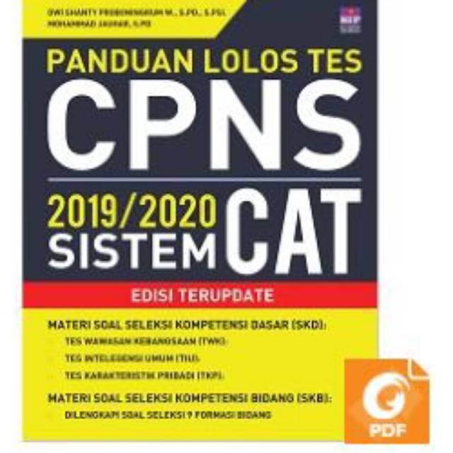 Panduan Lolos Tes CPNS SISTEM CAT 2019 2020 2021