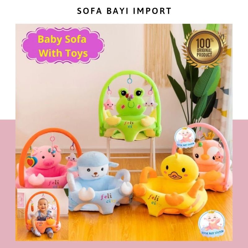 SET Play SOFA KURSI BAYI BELAJAR DUDUK Karakter KADO BAYI