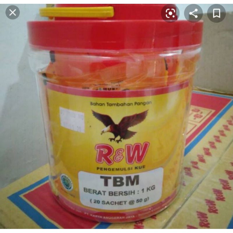 

PENGEMULSI TBM RW KEMASAN 50GR