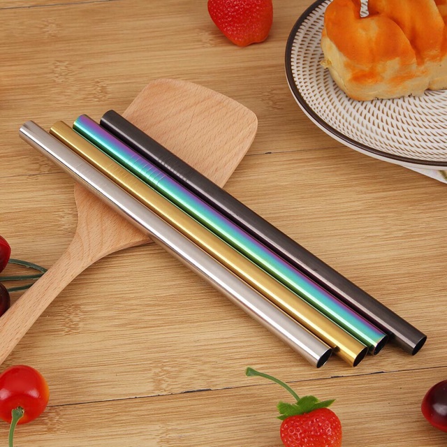 TAS FASHION OFFICIAL - SEDOTAN PIPET STAINLESS 5 IN 1 SET SEDOTAN MINUMAN STRAW STAINLESS