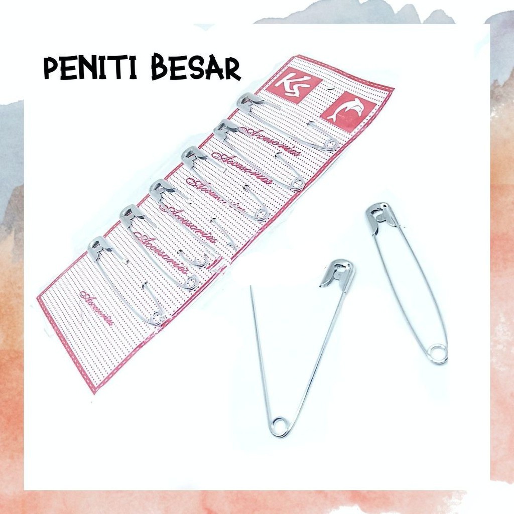 peniti besar / peniti bayi / peniti jumbo / peniti popok | cunvalla