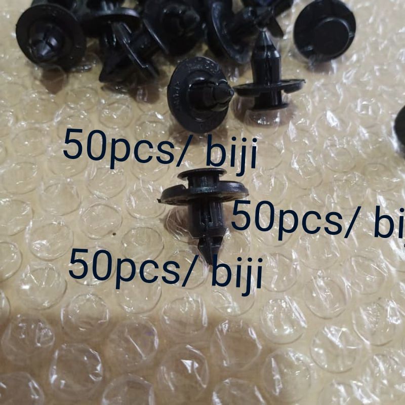 New KANCING KLIP LINER FENDER BEMPER AVANZA XENIA 50 PC AGYA AYLA Original