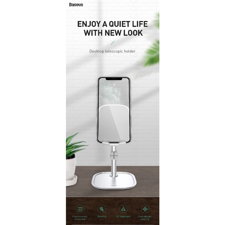 74 Literary Youth Telescopic Desktop Bracket for Phone and Pad - Holder HP