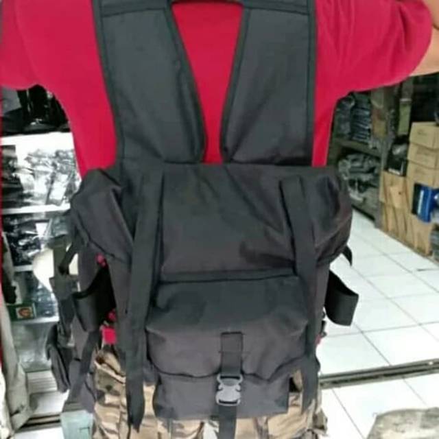 Rompi serbu/rompi tempur/jaket rompi tactical/magazen airsofgun outdoor/rompi army military