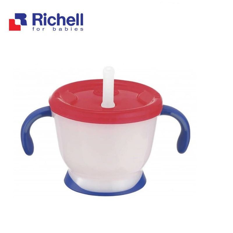 Richell Aqulea Straw Training Mug R