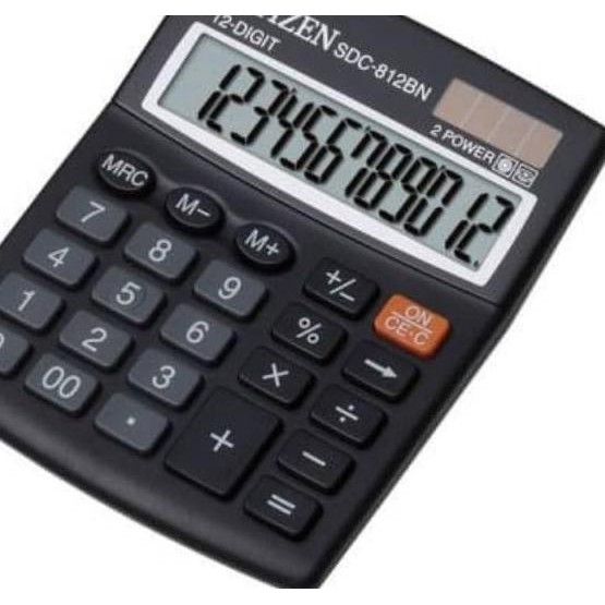 

Terbaik Kalkulator citizen CT 812 BN 12 digit ..