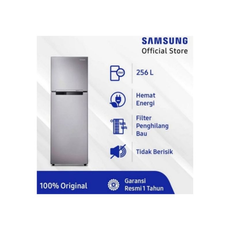 KULKAS 2 PINTU SAMSUNG RT25FARBDSA DIGITAL INVERTER - 256 LITER