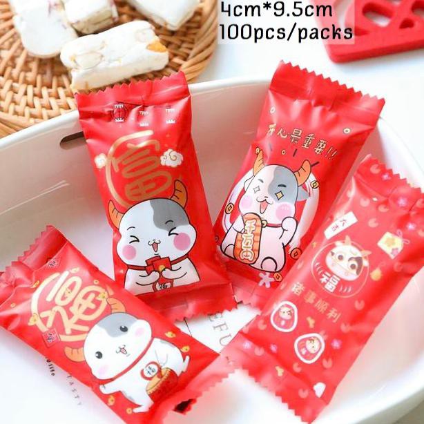 

er_47store PLASTIK KUE IMLEK 74x9.5 NIU NIU PLASTIK PERMEN NOUGAT ready