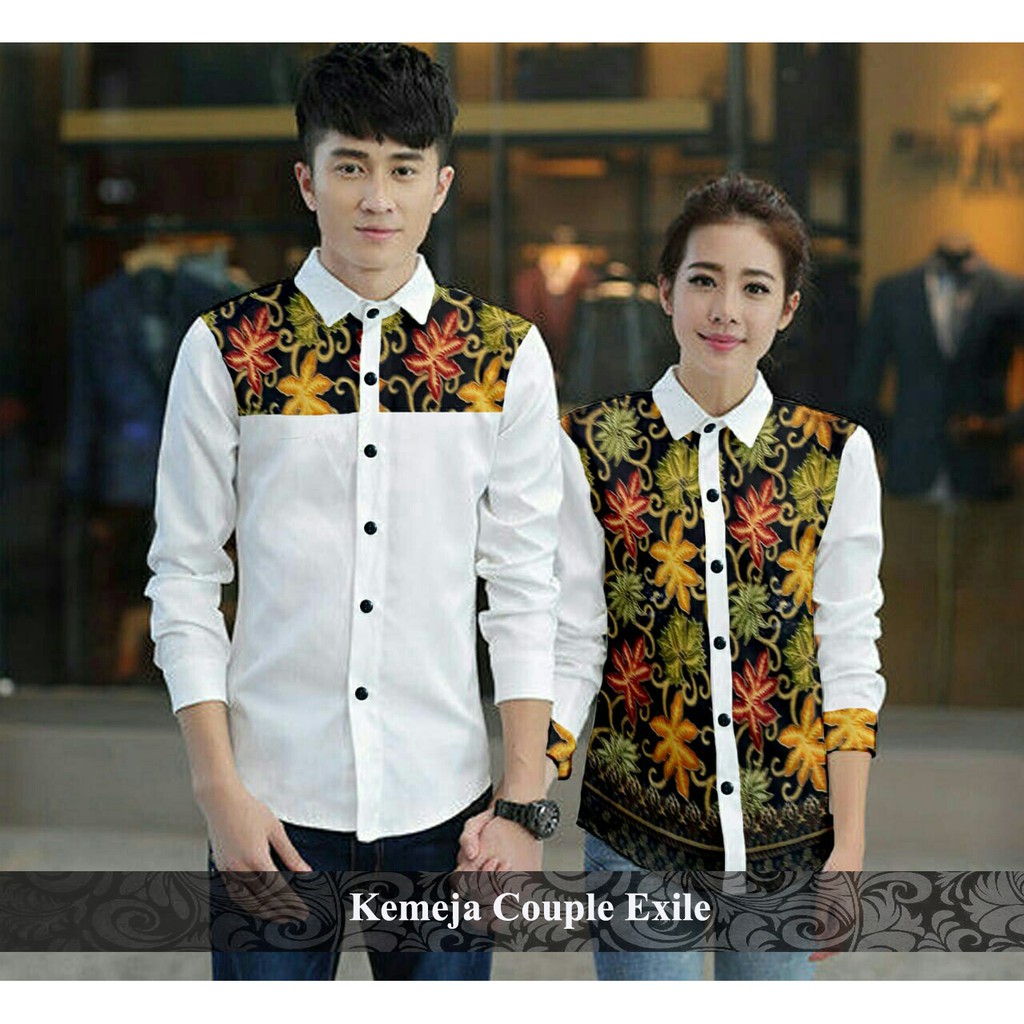 30+ Ide Keren Baju Couple Kemeja Batik Keren