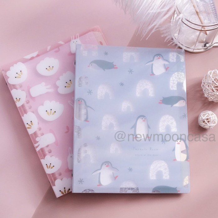 

[RESTOCK] Diary notes notebook tulis buku jurnal catatan kegiatan agenda binder - Merah Muda