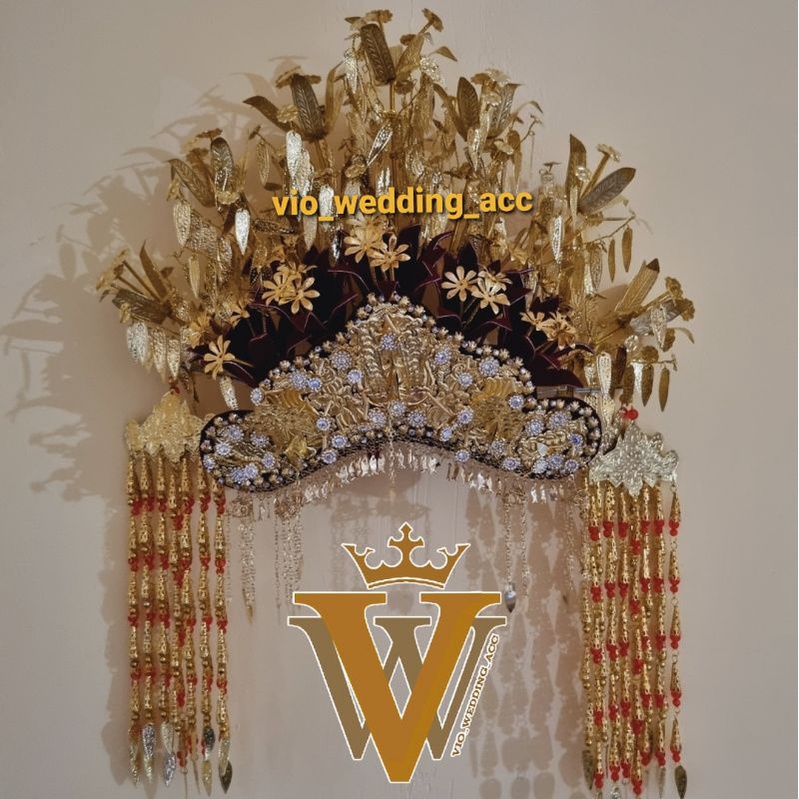 Mahkota pengantin palembang PBM
