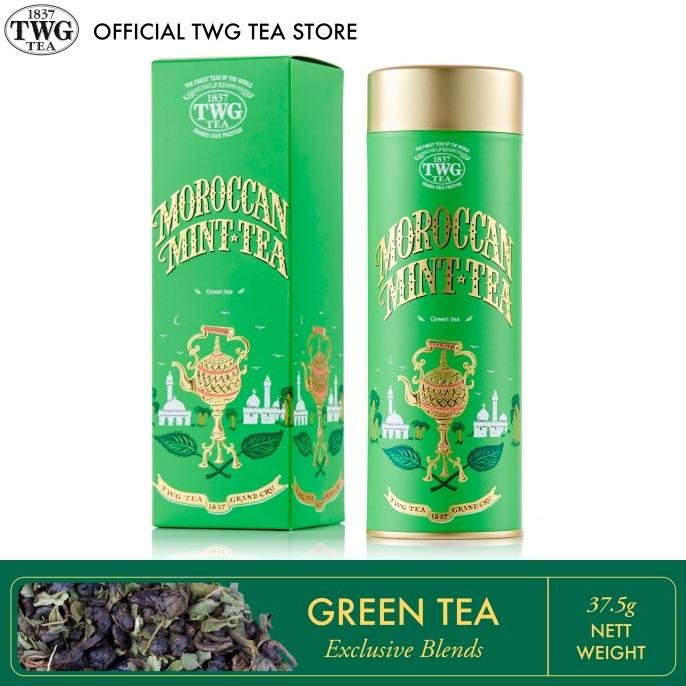 

[COD] TWG Tea Moroccan Mint Tea, Haute Couture Tea Tin, 100g [COD]