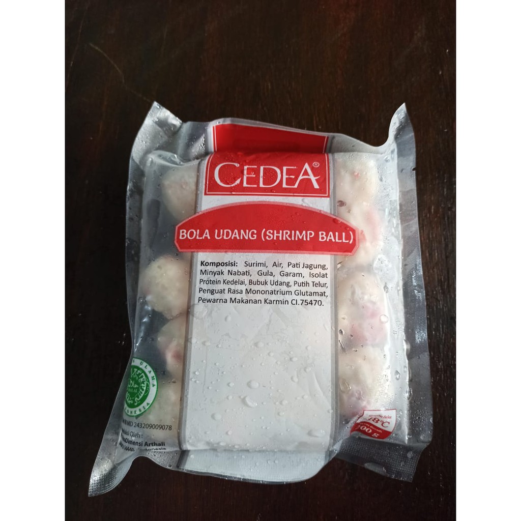 Jual Cedea Bola Udang 200gr Shopee Indonesia