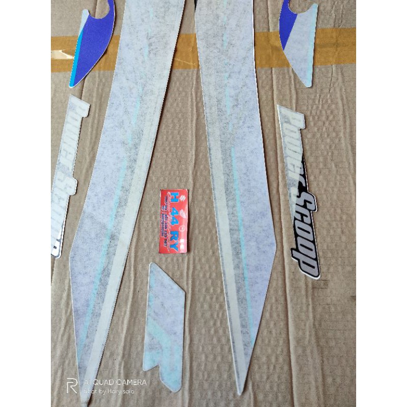 striping stiker Lis body Yamaha Alfa 92 93