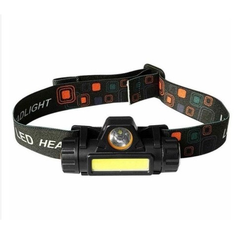 Alat Headlamp Senter Kepala Lampu LED USB Recharger High Power [ALT18]