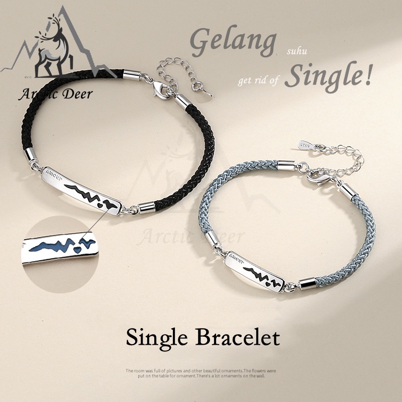 Gelang couple - EKG  gelang termokromik Gelang Nice to meet you  Original Arctic Deer