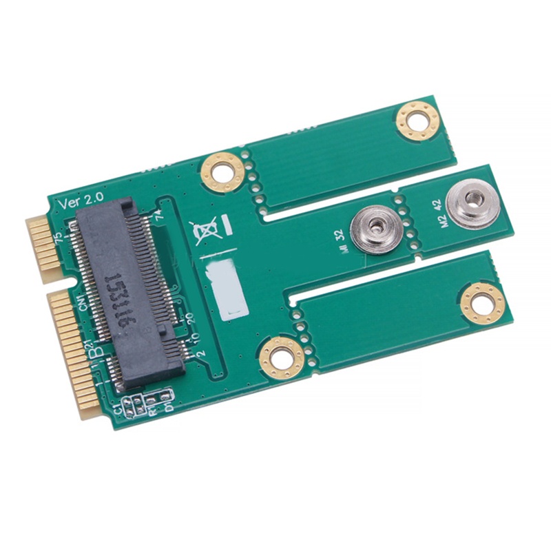 Btsg NGFF Untuk M.2 (Kunci-A+E/Key-A) Ke Mini PCI-E Untuk Express Adapter Converter Ukuran Lengkap/Half Size Slot mPCIe Untuk 8260N