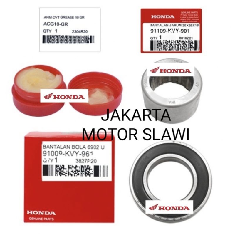 Laher pully 6902 laher keroncong kvy grease cvt ALL MATIC ahm asli honda