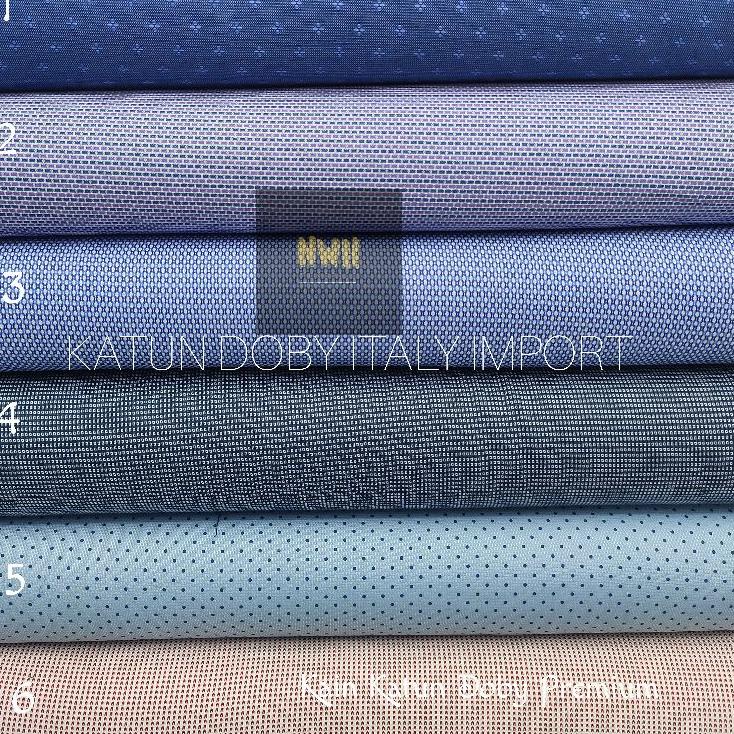 KATUN DOBY ITALY IMPORT BAHAN KEMEJA/KOKO ン