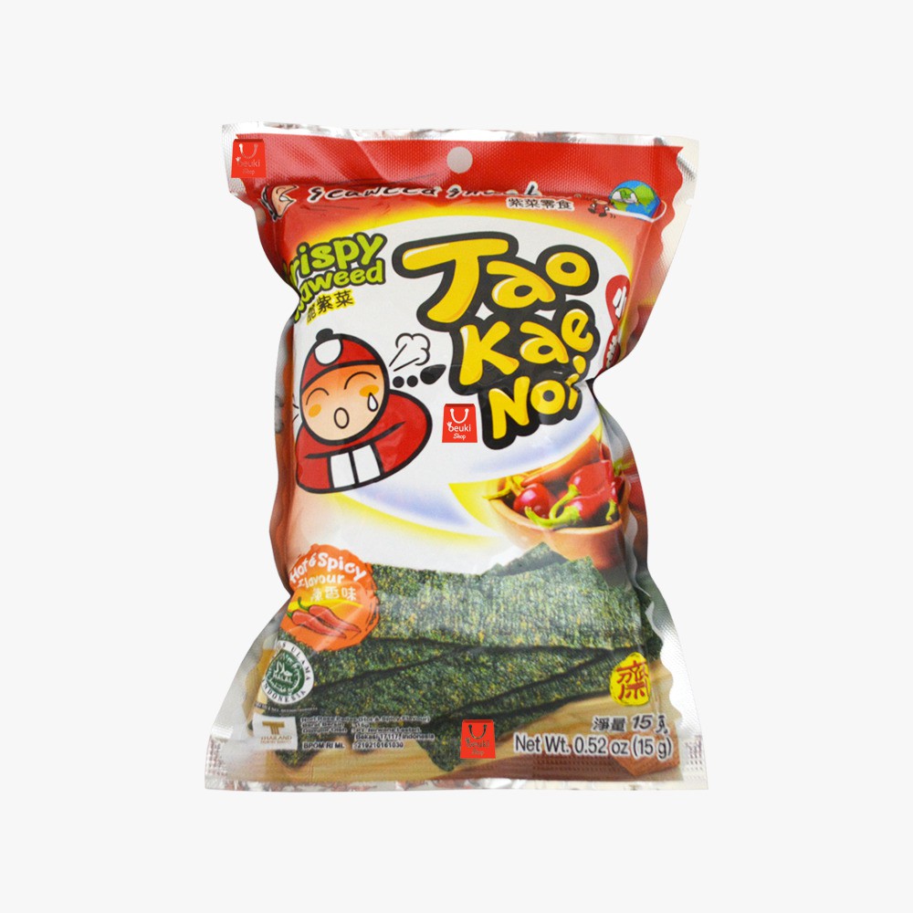 

PACK Tao Kae Noi Crispy Seaweed Hot & Spicy - 15gr