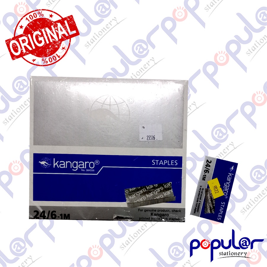 

Isi Staples Kangaro Besar No. 24/6